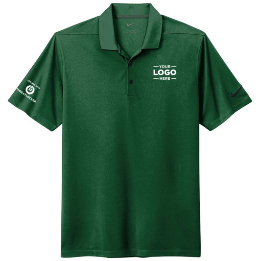 Nike Men's Gorge Green Dri-FIT Micro Pique 2.0 Polo
