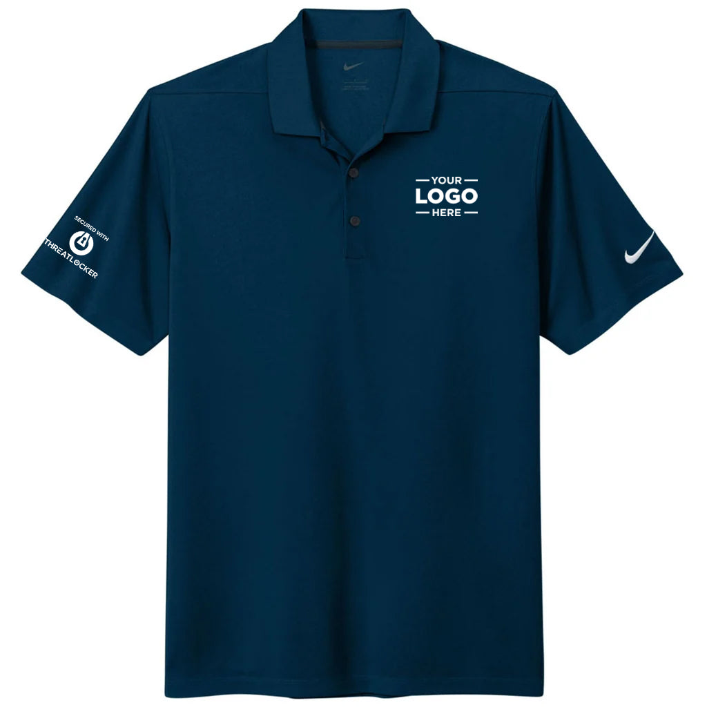 Nike Men's Navy Dri-FIT Micro Pique 2.0 Polo