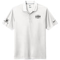 Nike Men's White Dri-FIT Micro Pique 2.0 Polo