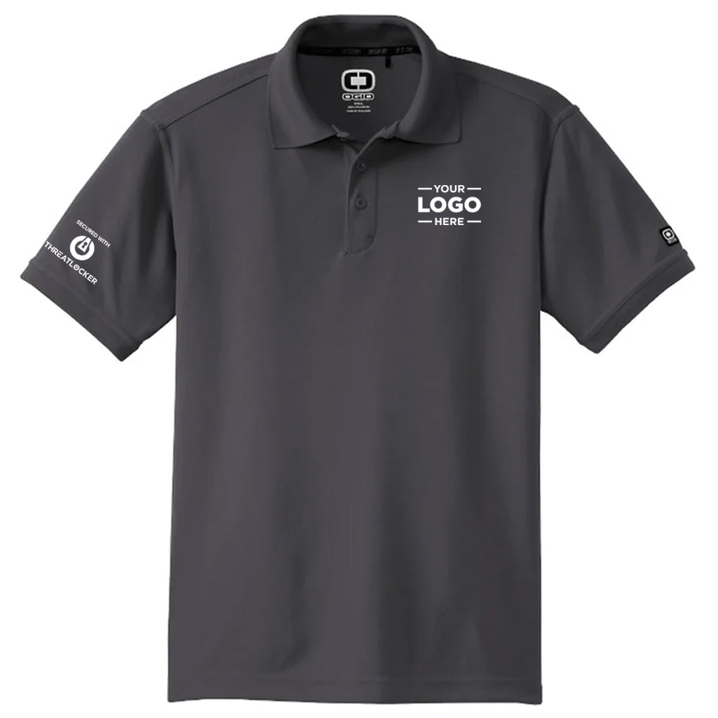 OGIO Men's Diesel Grey Caliber 2.0 Polo