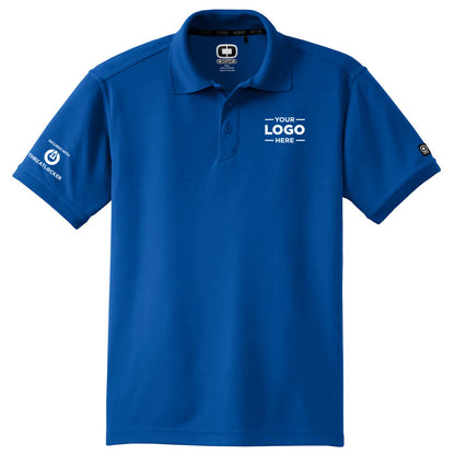 OGIO Men's Electric Blue Caliber 2.0 Polo