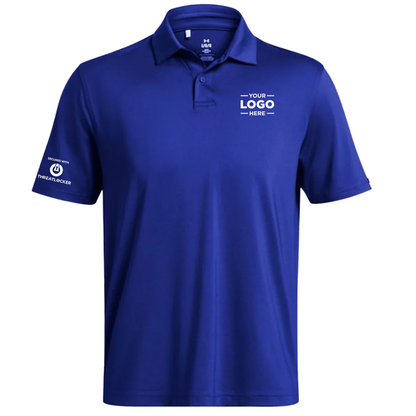Under Armour Men's Royal Tee To Green Polo