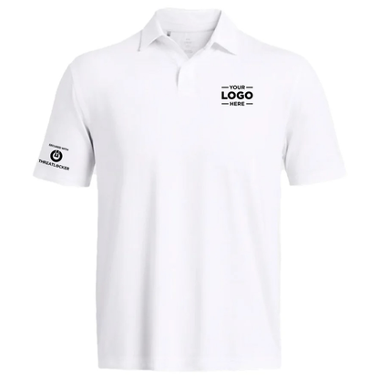 Under Armour Men's White Tee To Green Polo